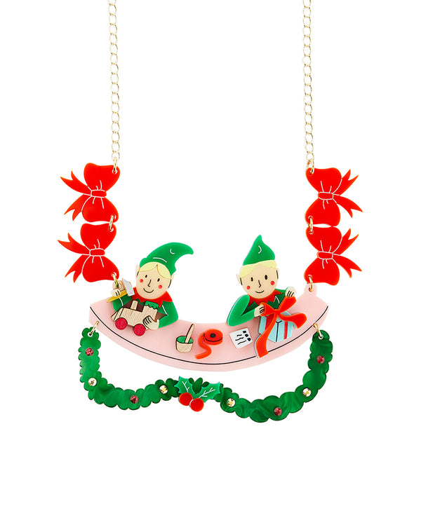 Santa’s Cutest Helpers Necklace