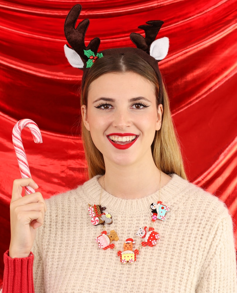 Santas-animal-friends-choo-choo-train-necklace-Christmas-2020-la-vidriola-product