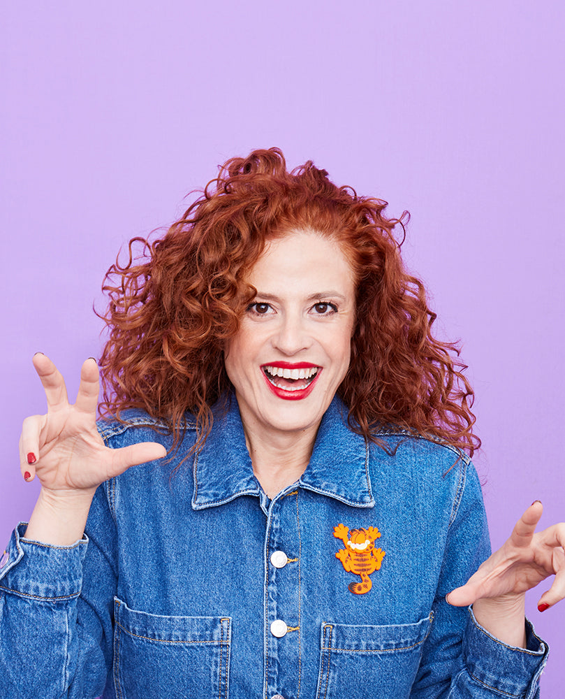 Scratch U Later Garfield Brooch