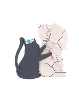 Sculpting-cat-Brooch-Masterpiece-collection-la-vidriola-detail