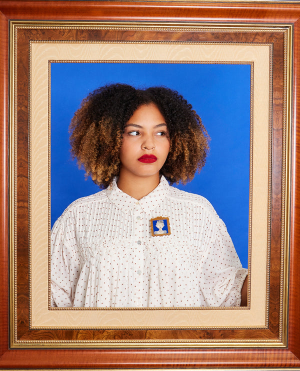 She’s watching you again Brooch -interactive-
