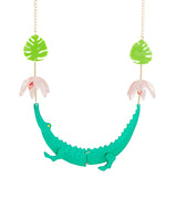 Snap! Crocodile Necklace