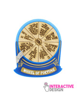 Spinning-wheel-of-fortune-brooch-interactive-ticket-to-playland-la-vidriola-detail2