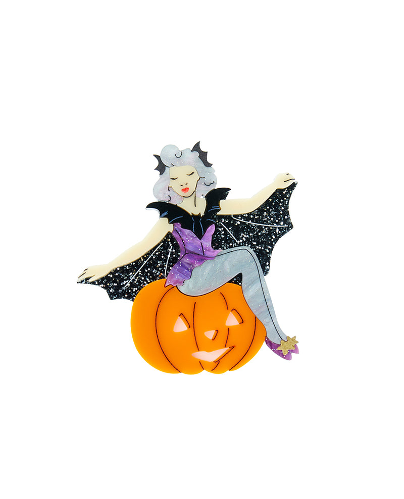 Spooky Vintage Halloween Costume Brooch