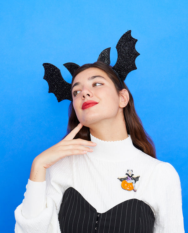 Spooky Vintage Halloween Costume Brooch