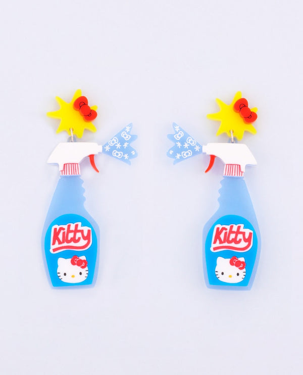 Spring-cleaning-Hello-Kitty-spray-earrings-la-vidriola-x-Hello-Kitty-detail