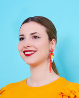 Squawk! Pretty Parrot Earrings