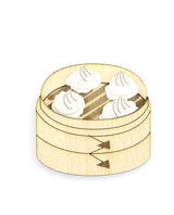 Steamed-bao-brooch-la-vidriola-plastic-jewellery-take-away-detail