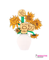 Sunflower-insert-for-flower-vase-brooch--interactive--Masterpiece-collection-la-vidriola-detail-with-vase
