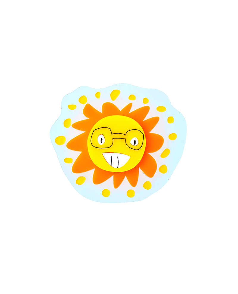 Sunny side up! Brooch