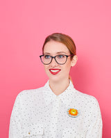 Sunny side up! Brooch
