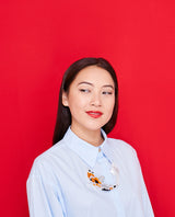 Taisho Sanke Koi Fish Necklace