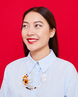 Taisho Sanke Koi Fish Necklace