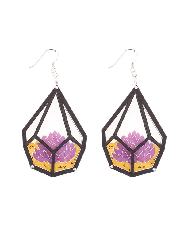 Terrarium-earrings-Spring-has-sprung-collection-la-vidriola-detail