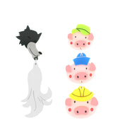 The-3-little-pigs-and-the-furious-wolf-far-far-away-la-vidriola-earrings-detail