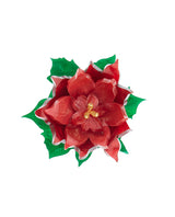 The Prettiest Poinsettia Brooch