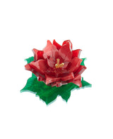 The Prettiest Poinsettia Brooch