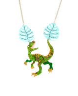 The fastest Velociraptor around Necklace