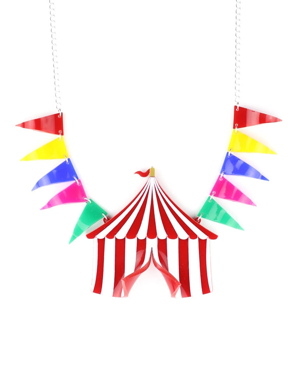 The-place-where-magic-happens-necklace-la-vidriola-plastic-jewellery-circus-where-the-magic-happens-detail