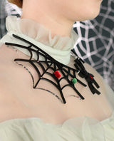 The-trap-of-the-Black-Widow-statement-necklace-halloween-2020-la-vidriola-zoom2