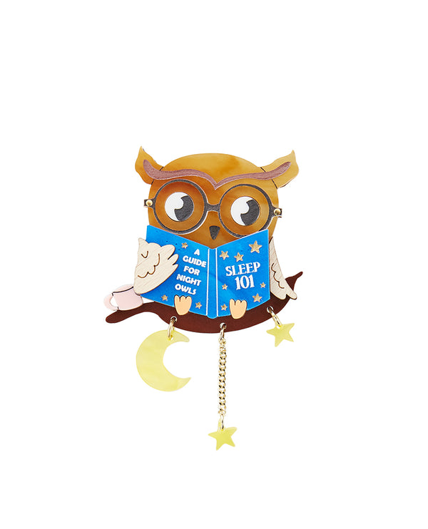 This book is a hoot! Brooch