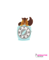 Tick-tick-tick… It’s Squirrel Time! Brooch -interactive-