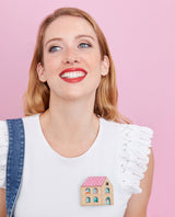 Toni’s Tiny Doll House Brooch-Interactive-