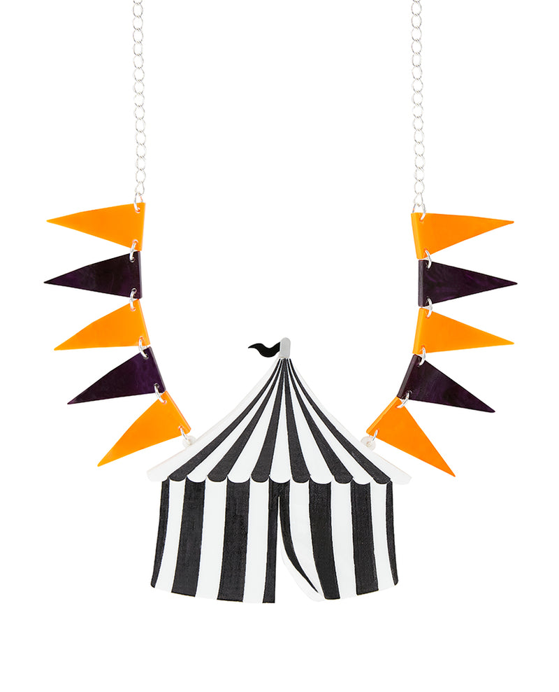 Under the Spooky Big Top Upside Down Edition Necklace