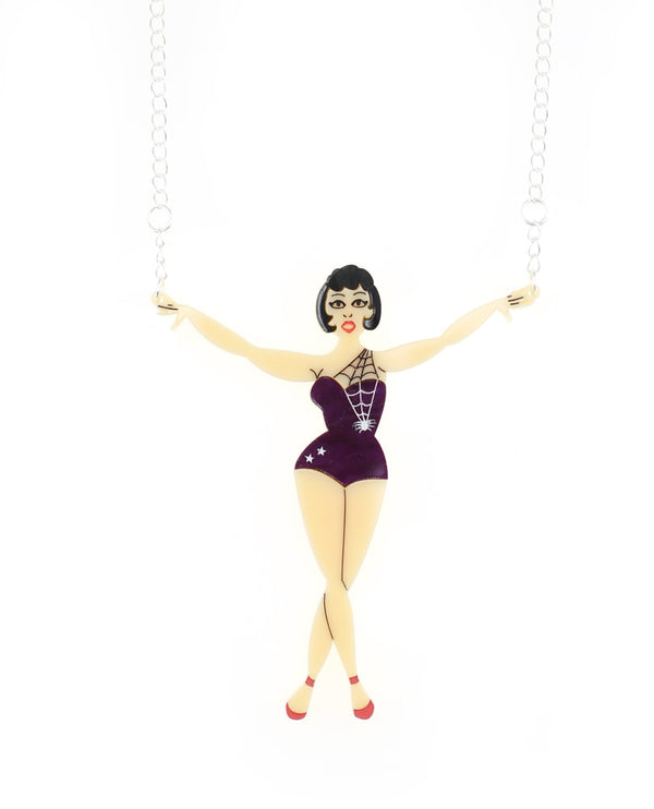 Vintage Halloween costume necklace