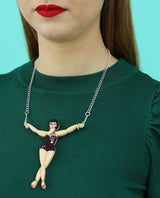 Vintage Halloween costume necklace