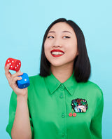 Viva Las Vegas Party Brooch
