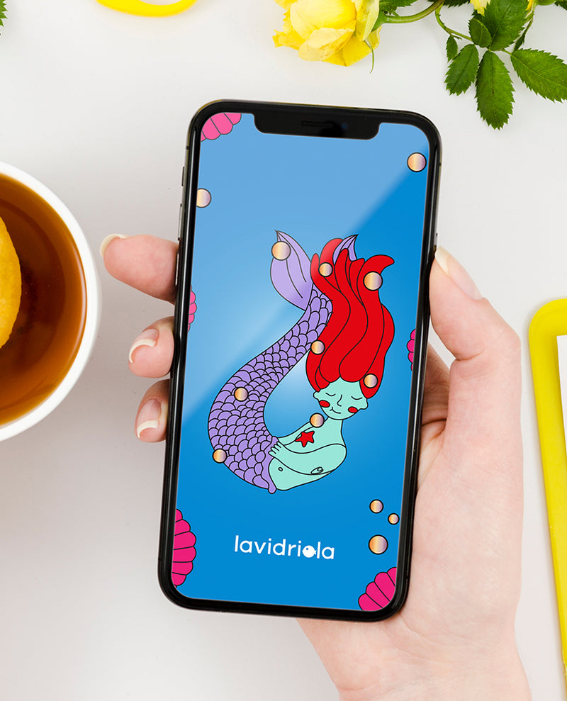 Wallpaper Mystical mermaid