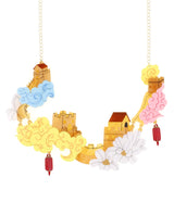Walk-along-the-Great-Wall-statement-necklace-Nǐ-hǎo-collection-la-vidriola-detail