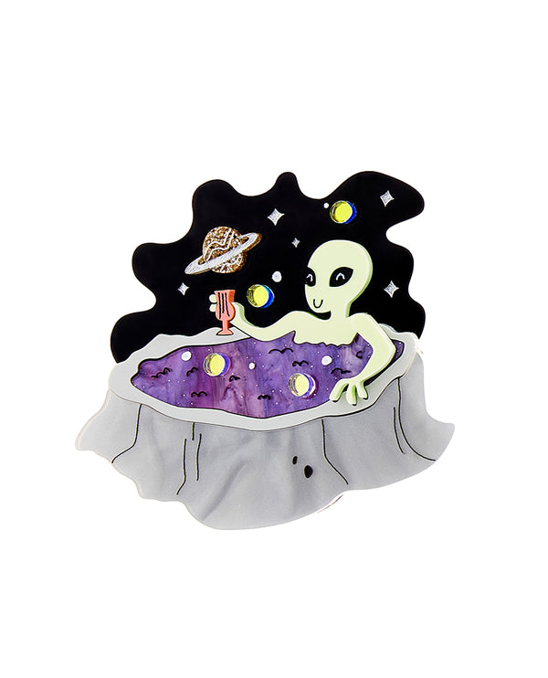 Welcome to my Alien Spa Brooch