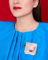 What’s behind the Shoji? Brooch -interactive-