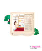 What’s behind the Shoji? Brooch -interactive-