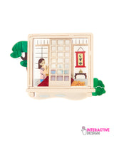 What’s behind the Shoji? Brooch -interactive-