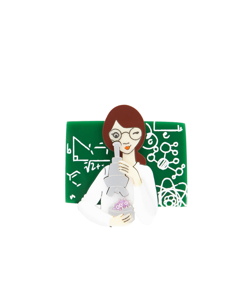 Science Brooch Women in STEM Brooch – La Vidriola