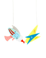 Zap! Careful with the Alien Weapon! Necklace