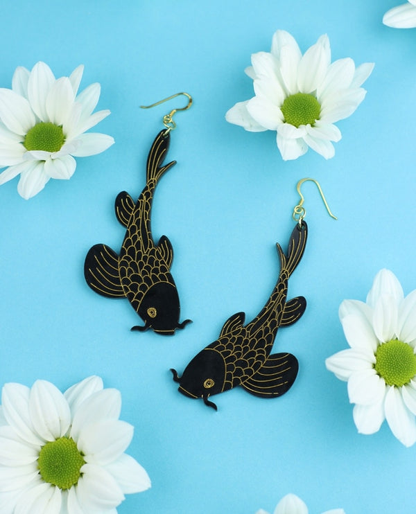 black-koi-fish-earrings-la-vidriola-plastic-jewellery-classic-product