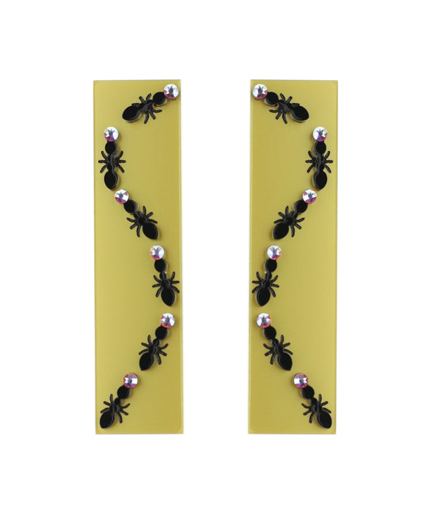 Diamond thief earrings