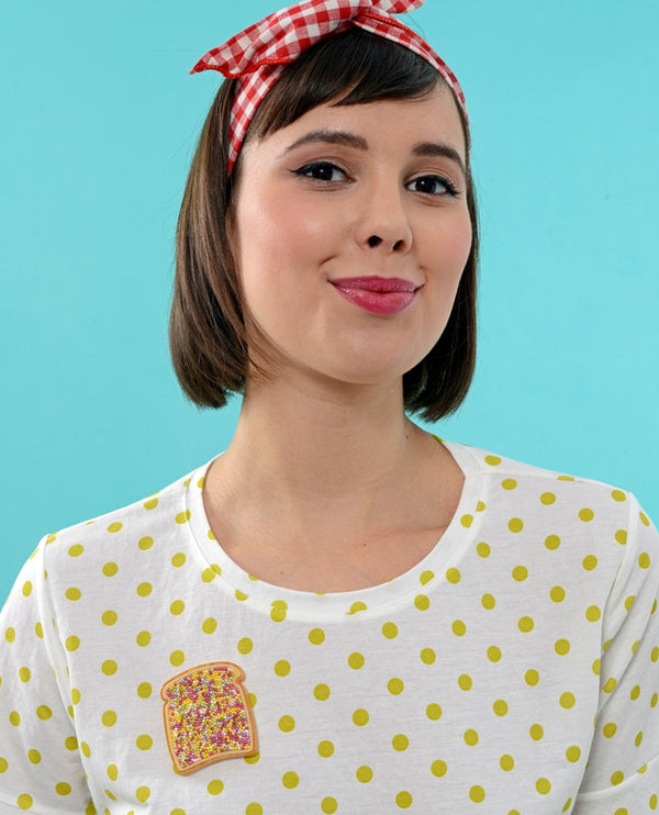 fairy-bread-brooch-la-vidriola-plastic-jewellery-take-away-last-minute-product