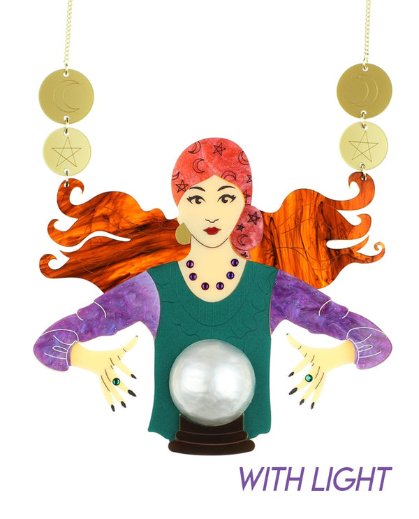 fortune-teller-statement-green-lights-off-necklace-la-vidriola-plastic-jewellery-classic-detail