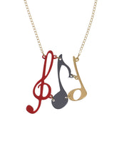 music_necklace_antracita_la_vidriola_musica_nota_detail