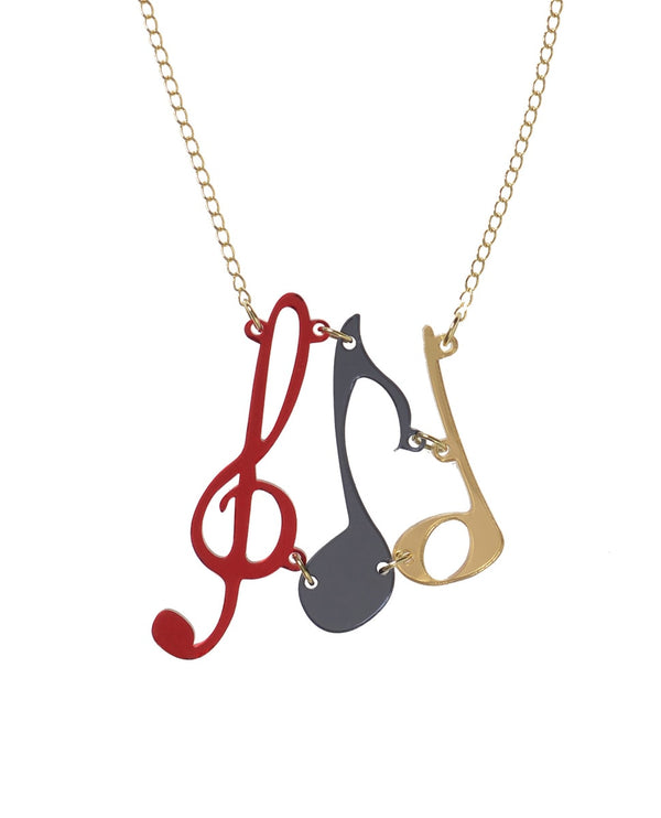music_necklace_antracita_la_vidriola_musica_nota_detail