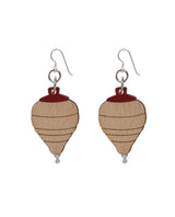 peonza_earrings_la_vidriola_spinning_top_detail