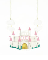 queen-castle-glitter-necklace-la-vidriola-plastic-jewellery-classic-detail