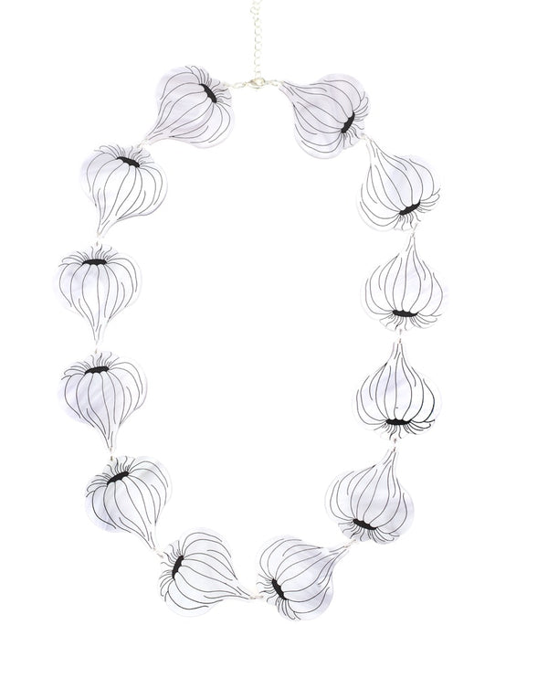Scare away vampires statement necklace