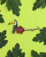 toucan-and-red-flower-necklace-la-vidriola-plastic-jewellery-classic-product